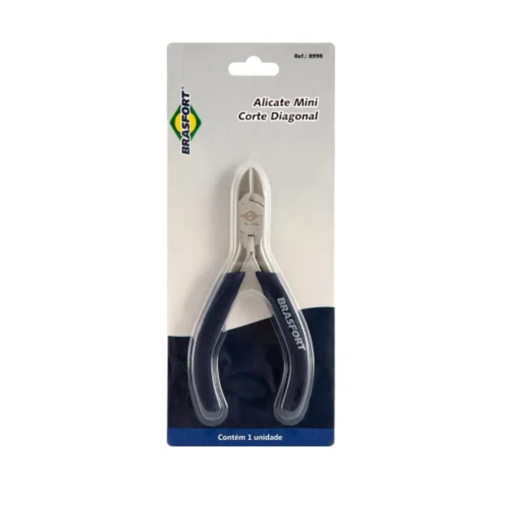 Alicate Brasfort Mini Bico Corte Diagonal 5" - 78150