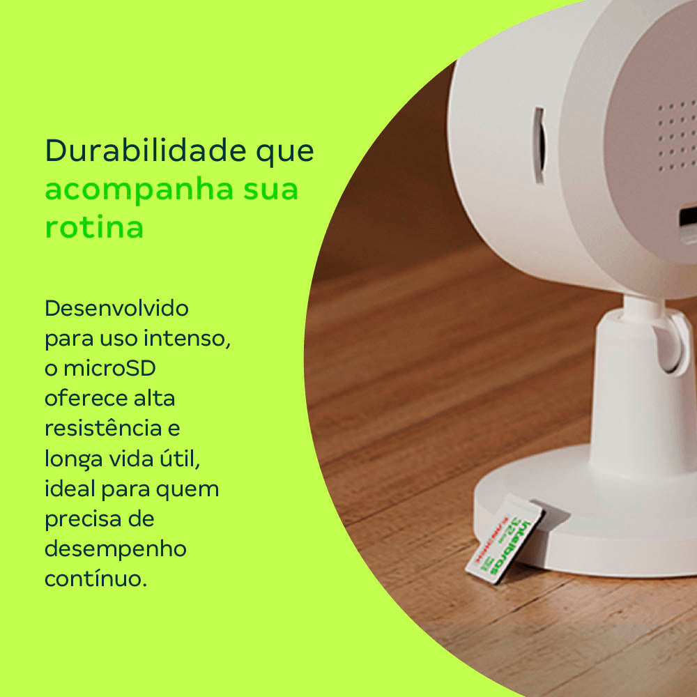 Cartão De Memória MicroSD Sandisk 128gb Intelbras - 4300580