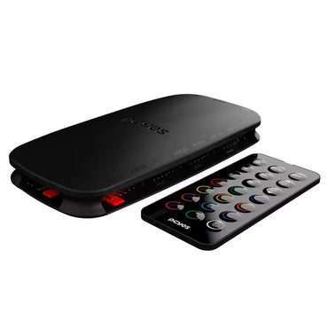 Controlador de Fans PCYes Light Core C/ Controle Remoto 9 Portas PWM + ARGB Preto - PELC9PVBR