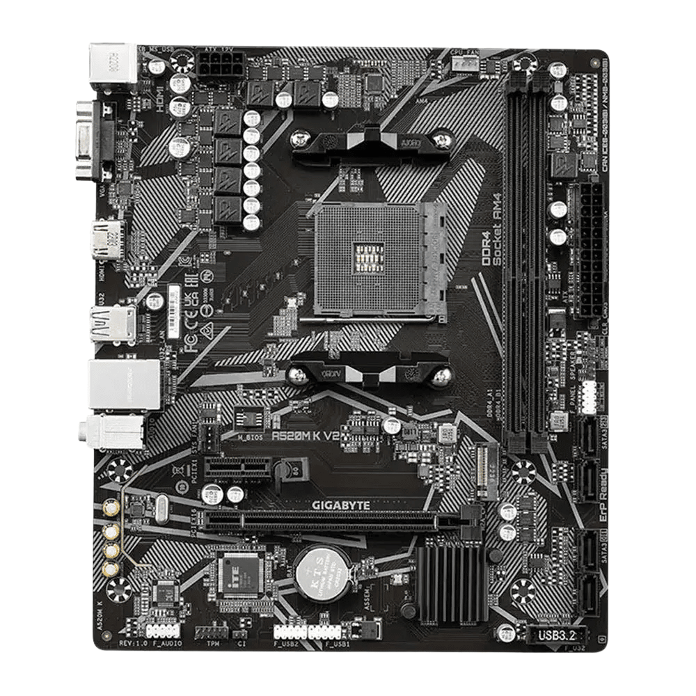 Computador Gamer Truedata Amd Ryzen 3 5300G 4.0Ghz Ddr4 8gb Ssd 256Gb Nvme Rtx 3050 6Gb Fonte 500W Branco