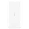 Carregador Portátil 20000mAh Fast Charge Power Bank Branco Xiaomi