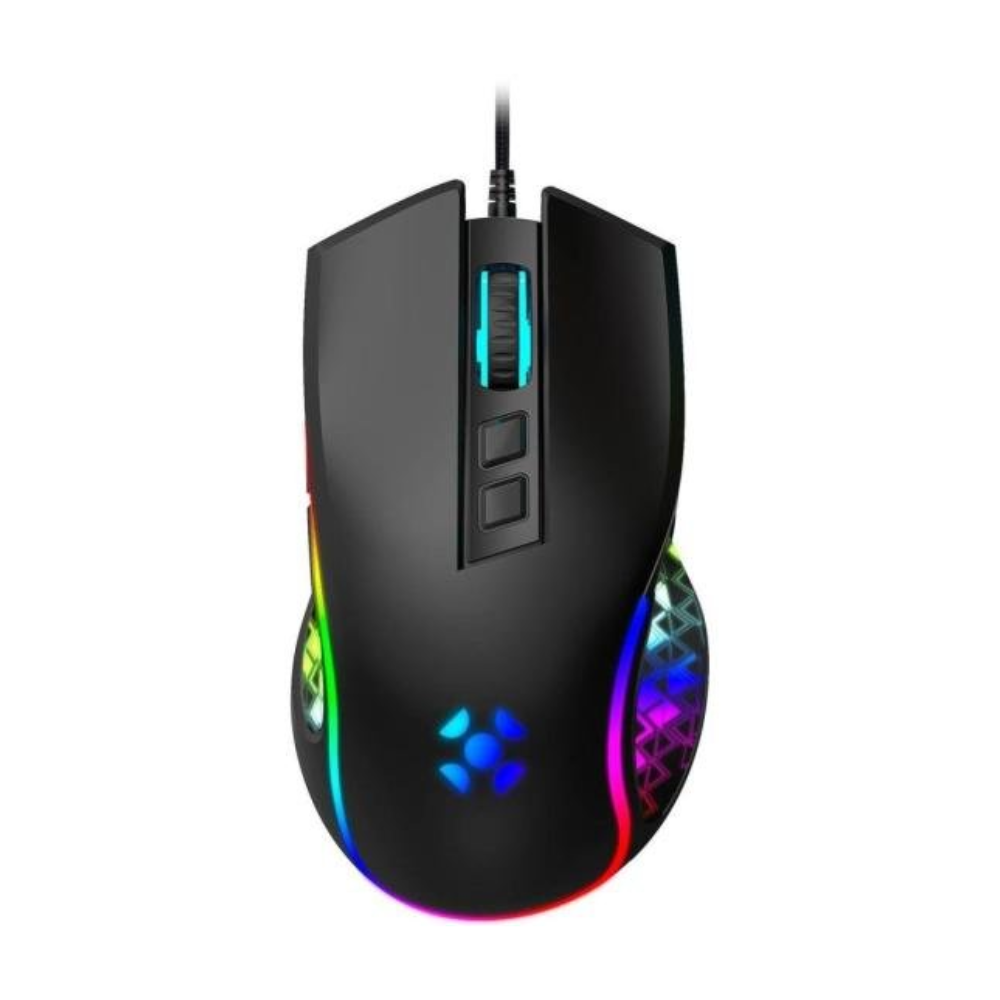 Mouse Gamer Usb Fortrek Vickers Rgb 8000 Dpi Preto - 77246