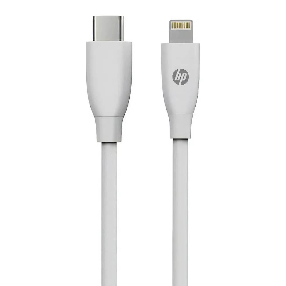 Cabo de Dados USB Tipo C P/ Lightning Iphone 1m HP Branco - HPDHC-MF102-1M