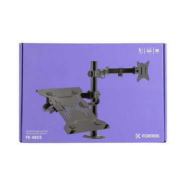 Suporte de Mesa Articulado para Monitor 17" a 32" e Notebook de 10" a 15,6" Fortrek Fk485s  - 81036 Truedata