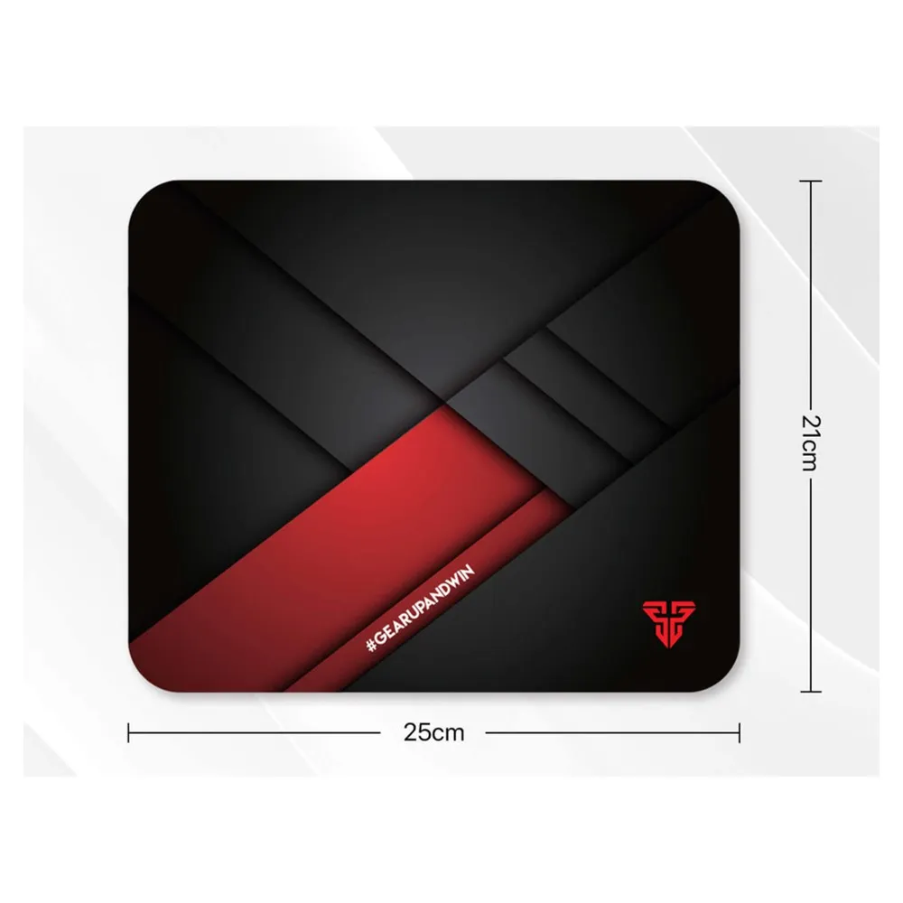 Mousepad Gamer Fantech Vigil P 250X210mm Preto / Vermelho - MP256