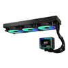 Water Cooler Triple Fan 360mm Asrock Challenger 360 Digital ARGB Preto C/ Display - 90-ACLA36-BAAGA6