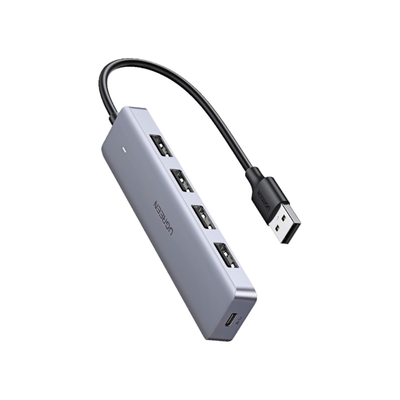 Hub Adaptador Ugreen Usb-A Macho P/ 4X Usb-A 3.0 Femea + Usb-C PD - CM219