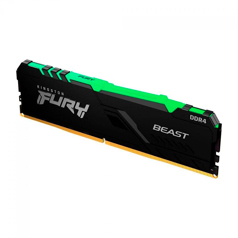 Memoria para Desktop DDR4 16gb 3200mhz Kingston Fury Beast RGB - KF432C16BBA/16 Truedata