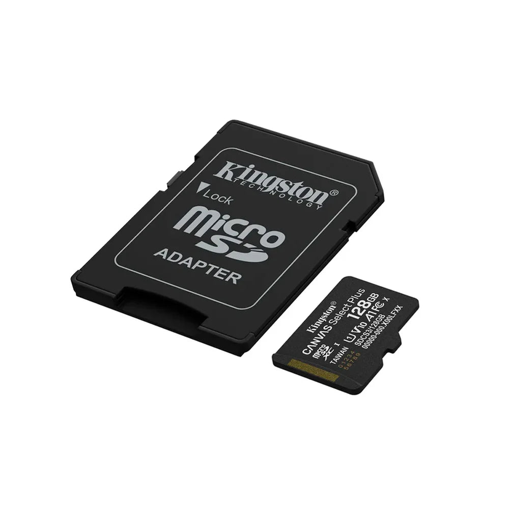 Cartão De Memória 128gb Micro Sd Card Kingston Canvas Select Plus Cl 10 - SDCS3128GB