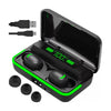 Fone De Ouvido Bluetooth aGold Preto C/ Estojo Carregador PowerBank - FN-B20