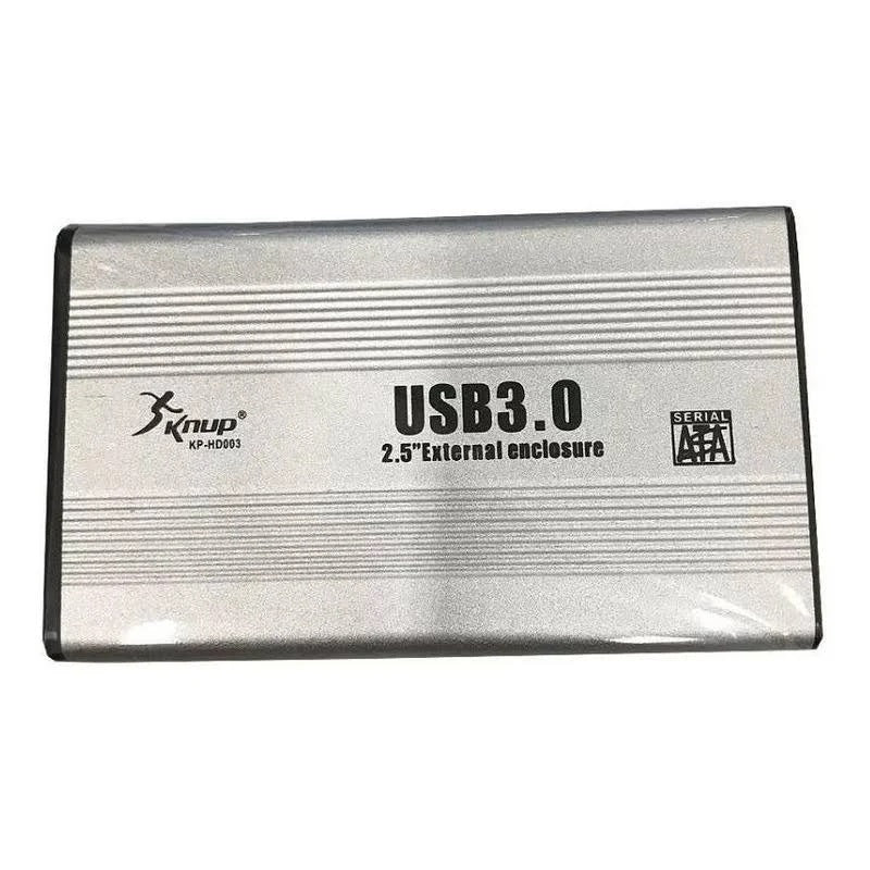Case Para Hd 2.5 Pols Alumínio Usb 3.0 Knup Kp-Hd003