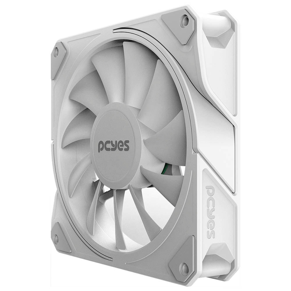 Cooler Fan para Gabinete PCYes Sangue Frio 3 Led ARGB 120mm 03 Pinos Branco - ARGBSF3WGBR