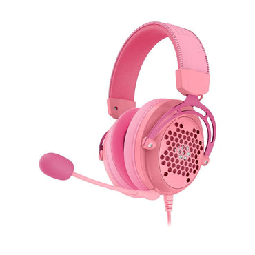 Headset Gamer Redragon Diomedes Bubblegum 7.1 Rosa - H388-P