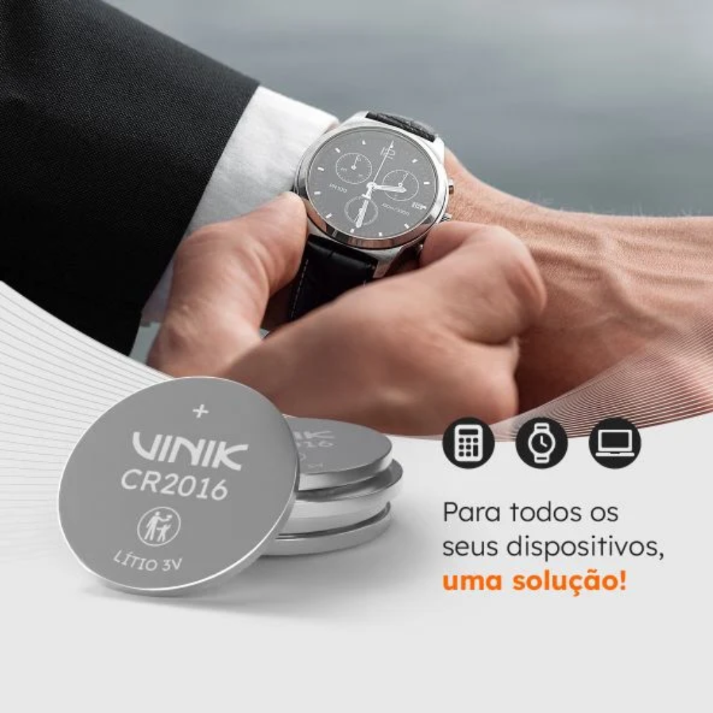 Bateria de Litio 3v Cr2016 Vinik - VB16B5
