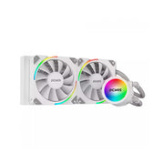 Water Cooler PCYes Sangue Frio 3 Dual Fan 240mm ARGB TDP 250W (Intel/AMD) Branco - ARGBSF3240WGBR