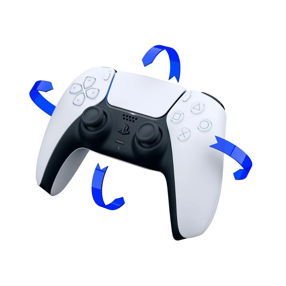 Controle Sony Dualsense p/ PS5 Sem Fio Branco