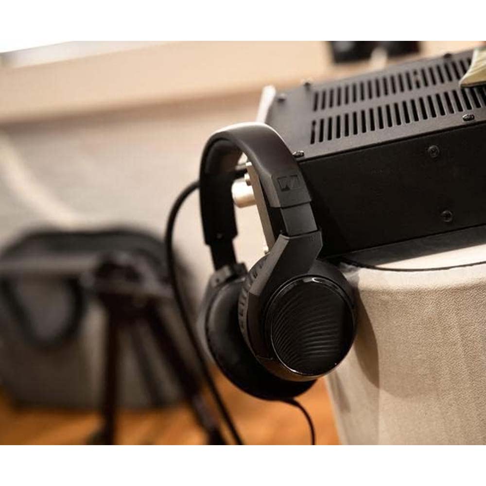 Fone de Ouvido Headphone P3 Sennheiser HD200 Pro Preto