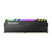 Memoria para Desktop PCYes Udimm DDR5 16gb 5600mhz C/ RGB Black - PM165600D5BR