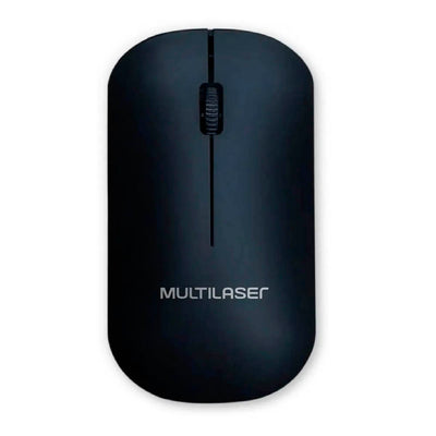 Mouse Sem Fio Multilaser Mo307 Preto 1200dpi