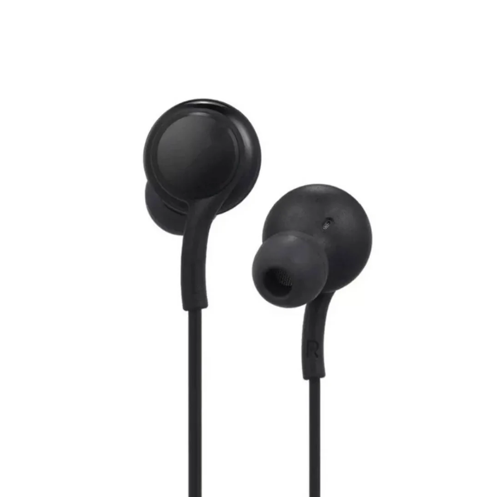 Fone De Ouvido Intra-Auricular Com Fio Tipo C aGOLD Preto - FN-A61
