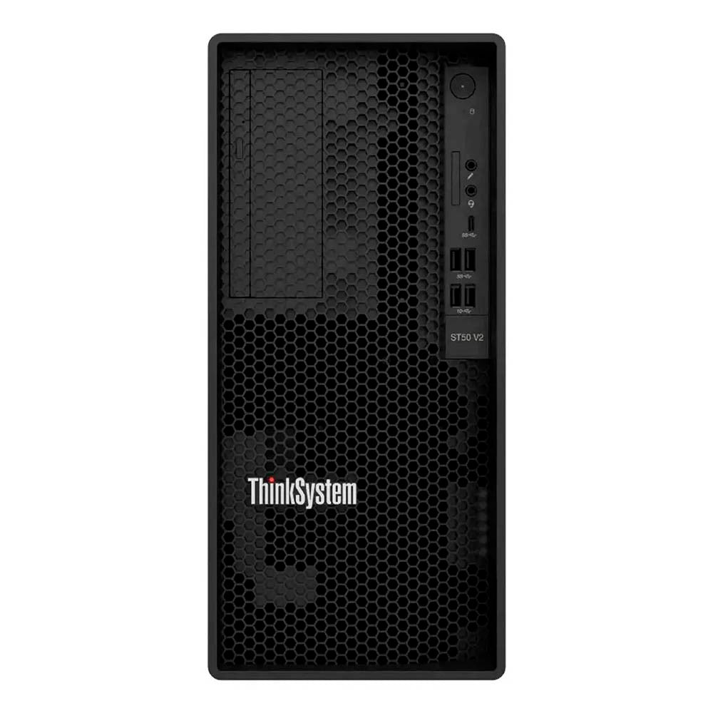 Servidor Lenovo Thinkserver St50 V2 Intel Xeon E-2324g 3.1ghz 16gb 2tb - 7D8JA04CBR