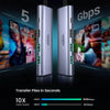 Hub Usb C 3.0 Ugreen Adaptador Multi Portas 6 Em 1 4k/60hz