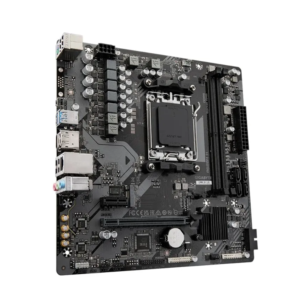 Placa Mae Gigabyte A620M H 1.2 AMD AM5 DDR5 Displayport Hdmi - 9MBA62MH-12