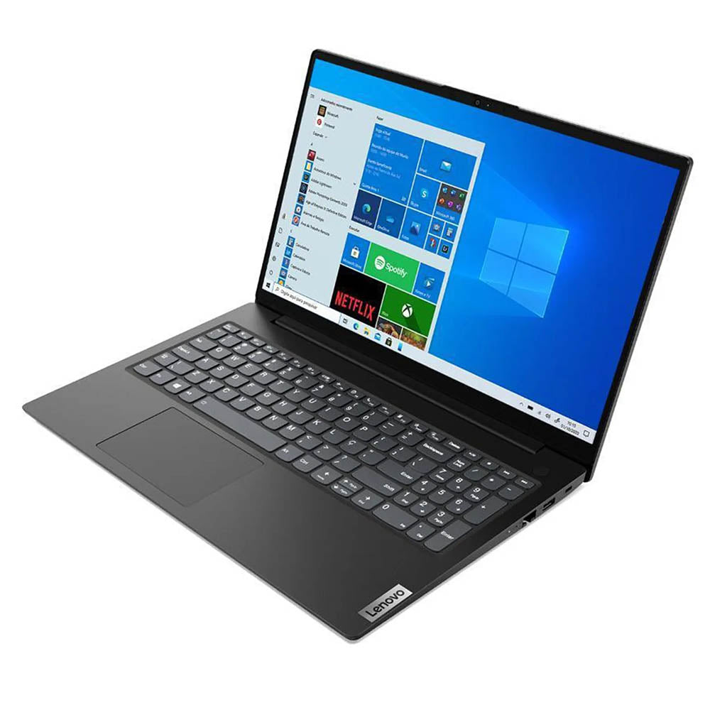 Notebook Lenovo V15 Intel Core I5-1235U 8gb 256gb Ssd Win11 Pro 15.6 Pols Cinza - 82UM0007BR