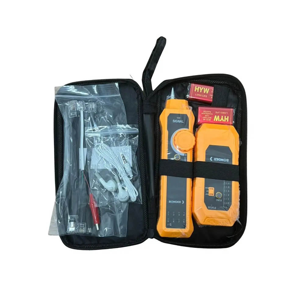 Kit Localizador E Testador De Cabos De Rede e Telefonia RJ45 / RJ11