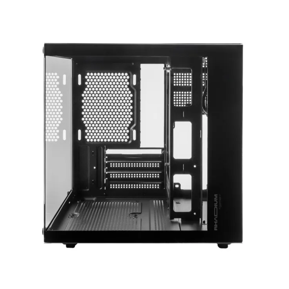 Gabinete Gamer Rhadium Guaraci V3 MAtx Preto C/ Lateral e Frente em Vidro Temperado - RHA-GAB-0009