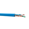 Cabo De Rede U/UTP 4 Pares Cat6 Impact Giga Intelbras Cx C/305mts Azul IG6CMAZ- 4000270
