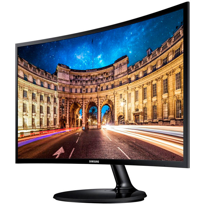 Monitor Led 24 Pols Curvo Samsung 1920 x 1080 Hdmi Vga 4ms - LC24F390FHLMZD
