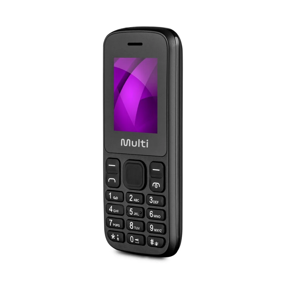 Telefone Celular Multi Up 1.7 Pols 256mb Preto Dual Chip - P9139