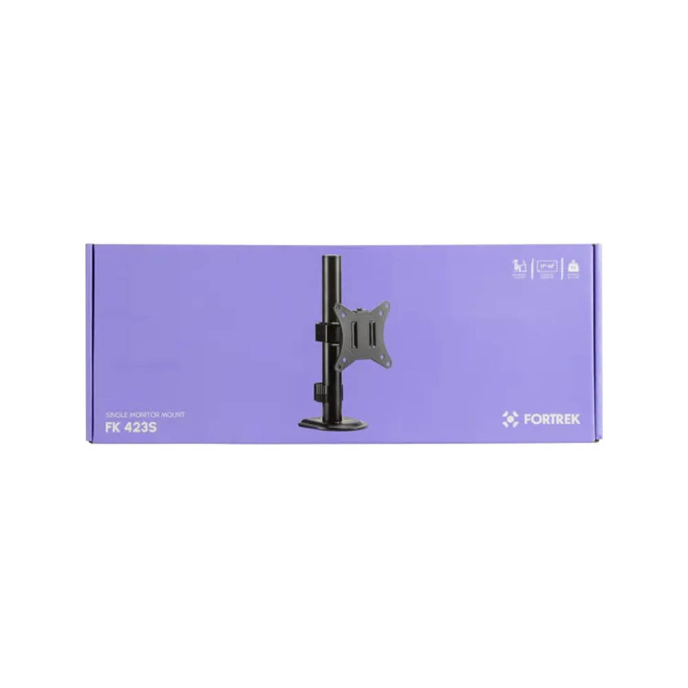Suporte de Mesa Fixo para Monitor 17" a 32" Articulado Fortrek Fk 423S - 81033
