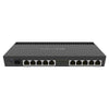 Roteador 10 Portas Mikrotik RouterBoard Gigabit (+ 1 Sfp + 1 Poe) - RB4011iGS+RM