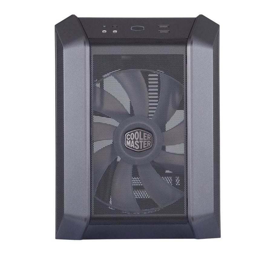 Gabinete Cubo Cooler Master Mini-ITX MasterCase H100 Fan 200mm Rgb Preto - MCM-H100-KANN-S01