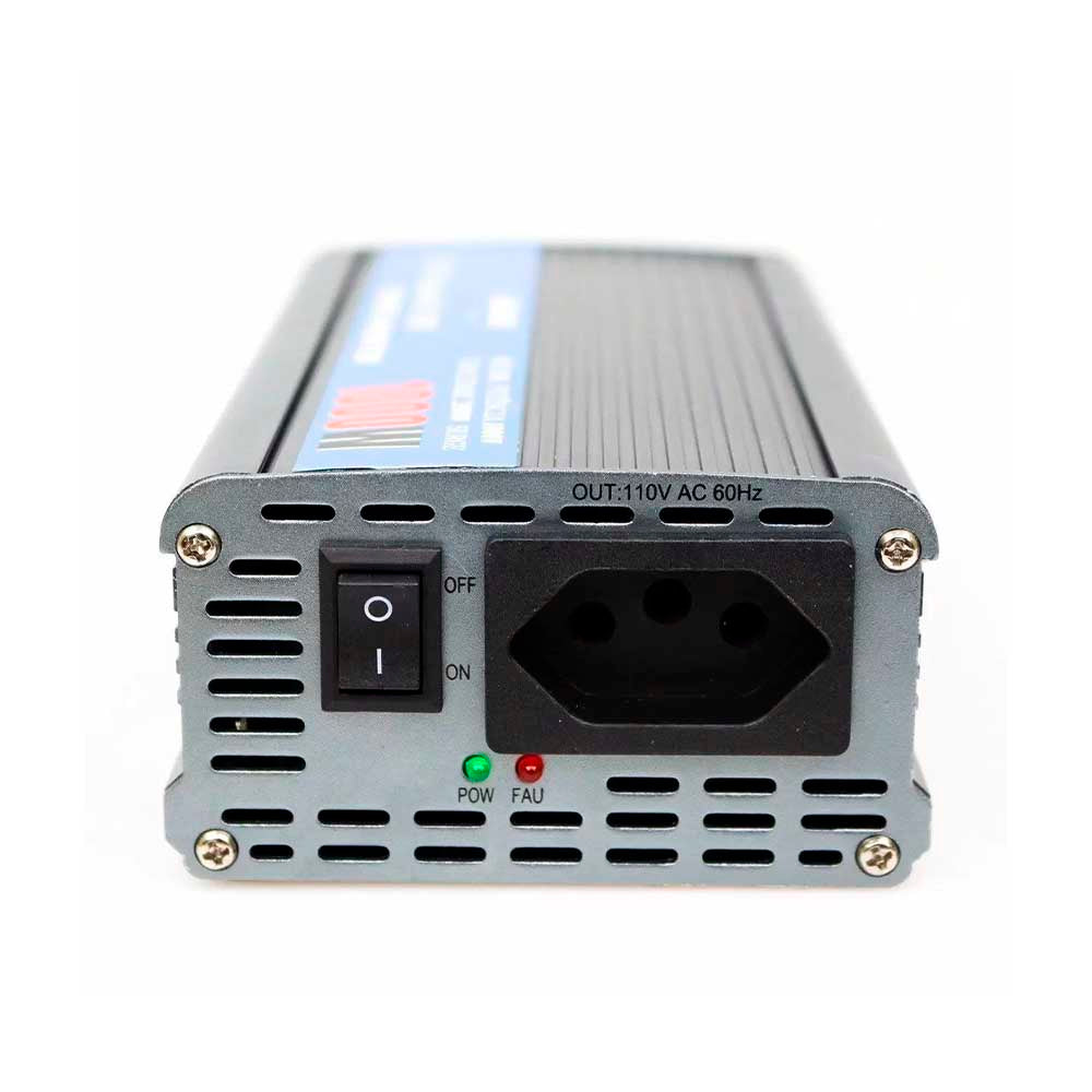 Inversor De Potência 12v Para 110v Veicular 1000w Leboss LB-521 Saida Ac