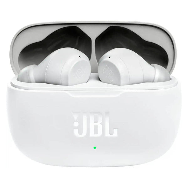 Fone De Ouvido Bluetooth JBL Intra Auricular Wave 200 TWS IPX2 Branco