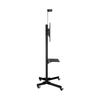 Suporte de Piso para Tv e Monitor Multivisão 42" a 65" Com Suporte para Receptor - PED-4265