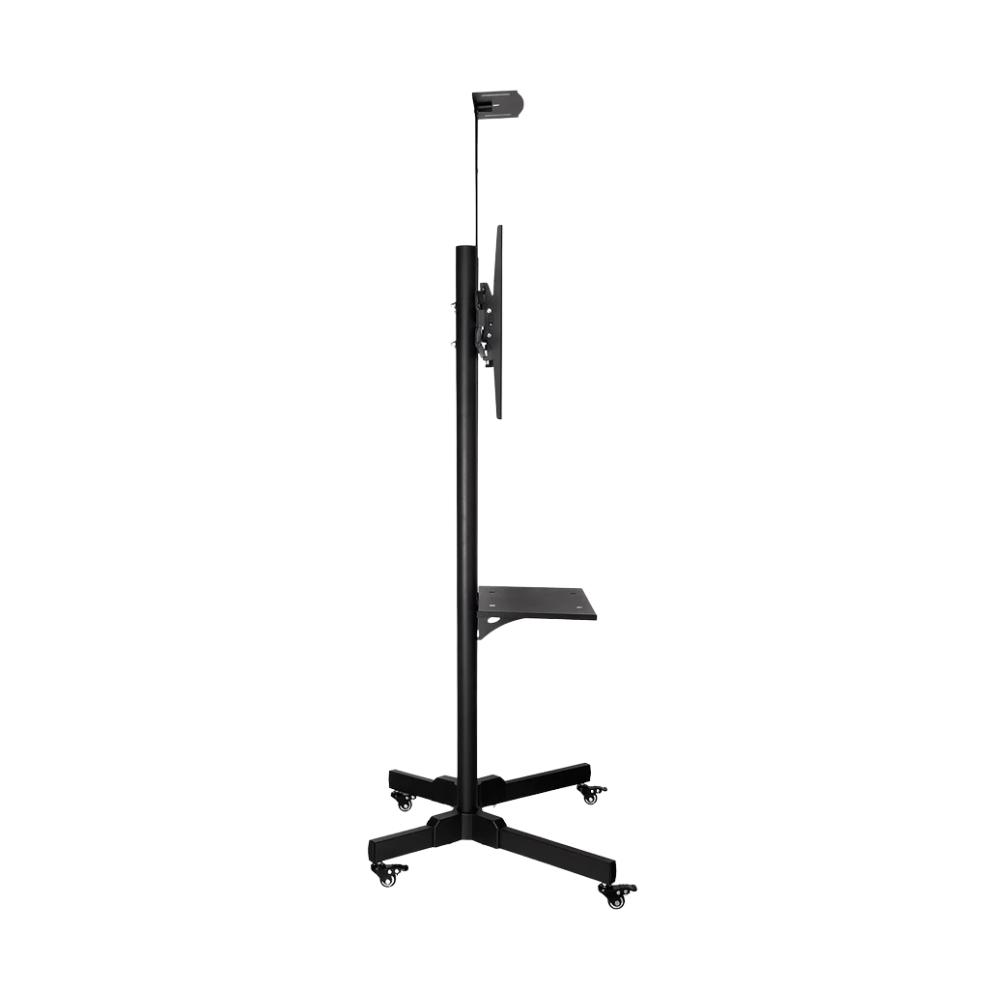 Suporte de Piso para Tv e Monitor Multivisão 42" a 65" Com Suporte para Receptor - PED-4265