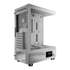 Gabinete Gamer Gamdias Mid Tower Atlas E1 WH Branco Com Lateral em Vidro Temperado +3 Fans ARGB