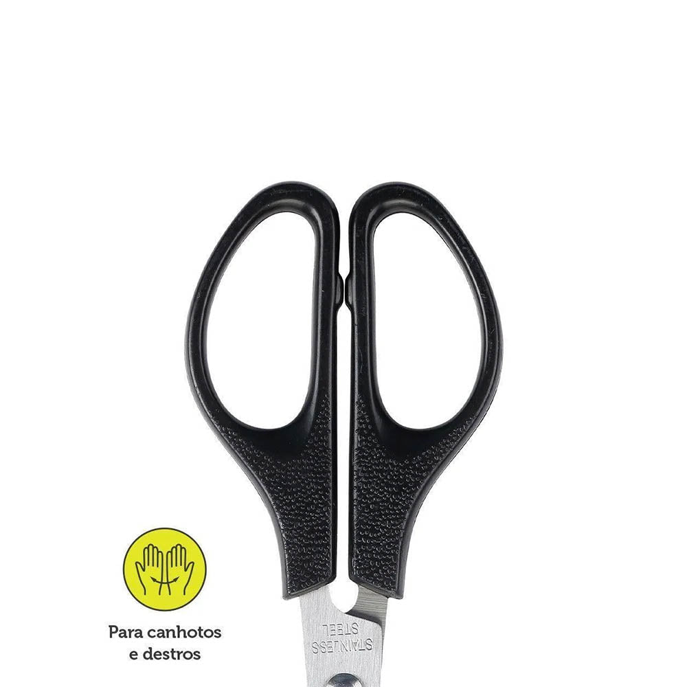 Tesoura Multiuso Keep 17cm Preta - EI174