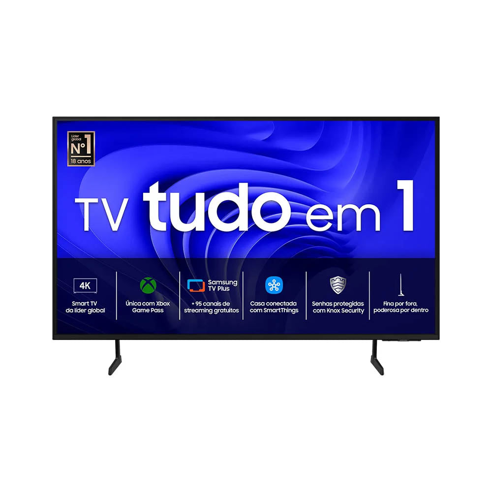Smart TV Led Samsung Crystal 65" UHD 4K Wi-fi Bluetooth 5.2 USB HDMI Alexa Integrada - 65DU7700
