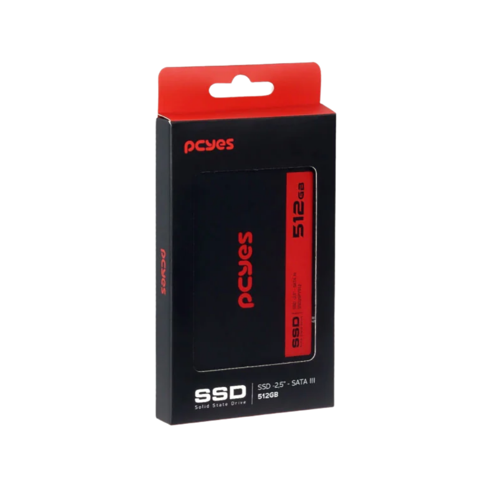 Ssd 480gb (512Gb) PCYes Sata III 2.5" 550Mb/s - SSD25PY512