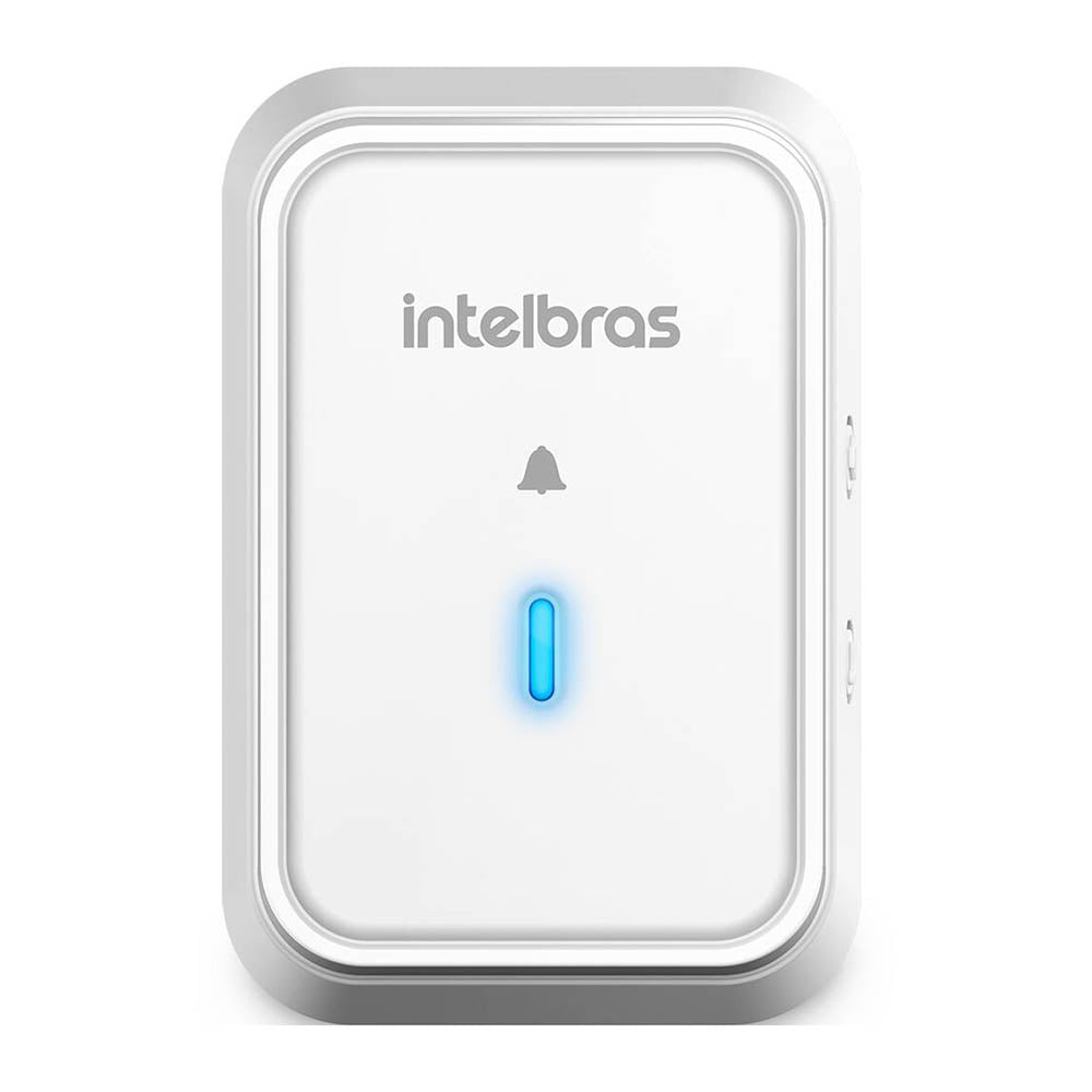 Campainha Sem Fio Com Bateria Intelbras Cib 101S Branca - 4520063