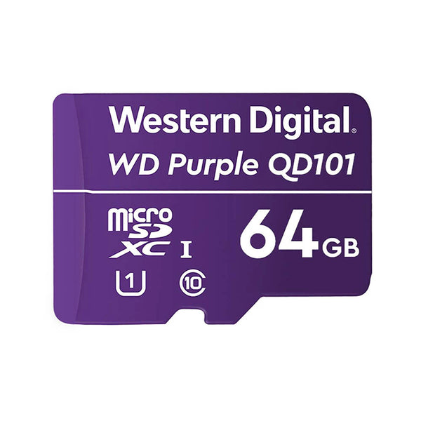 Cartão De Memória 64gb  Micro Sd Card Western Digital Purple 32TBW - 4600163