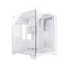 Gabinete Gamer Fortrek Clarity C/ Lateral em Vidro Temperado Branco - 83457
