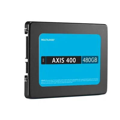 Ssd 480gb Multilaser Sata Axis400 400mb/s leitura/Gravação - Ss401