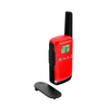 Radio De Comunicacao Walkie Talkie Motorola Talkabout T110br 25 Km Vermelho