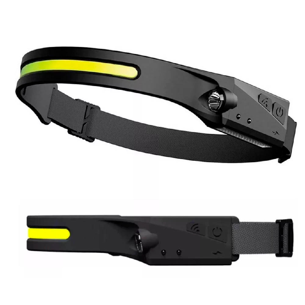 Lanterna de Cabeça Head Light com Sensor LED Recarregável 350 Lumens - 805